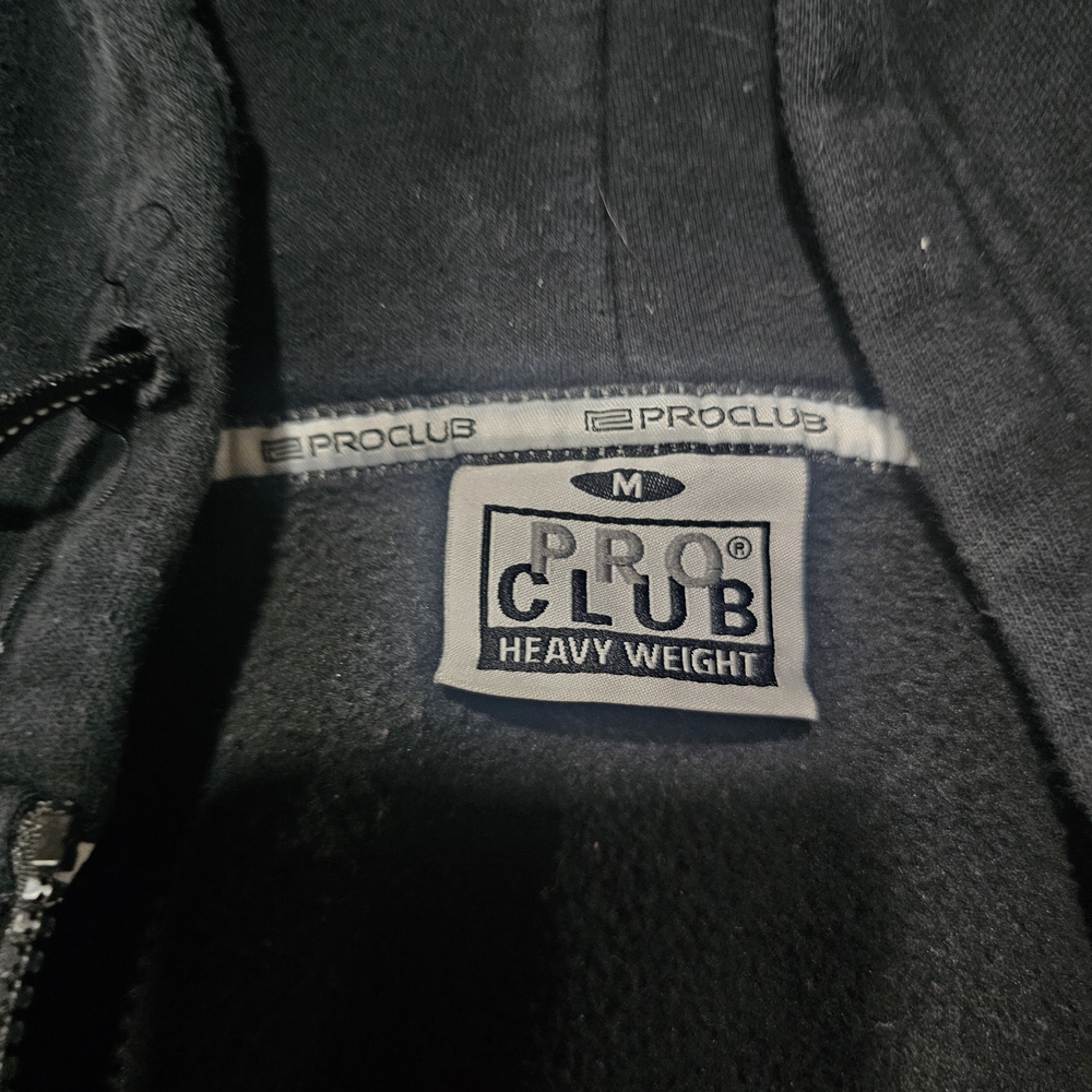 Club Black Men's Zip-Up Sweater - Picture 3 of 3